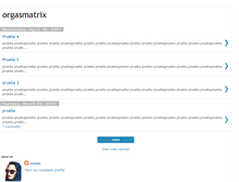 Tablet Screenshot of orgasmatrix.blogspot.com