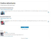 Tablet Screenshot of cedrosadventures.blogspot.com