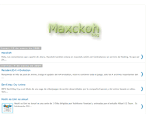 Tablet Screenshot of maxckoh.blogspot.com