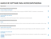 Tablet Screenshot of manejodesoftware-2010.blogspot.com