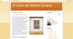 Desktop Screenshot of albertodurana.blogspot.com