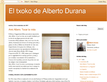 Tablet Screenshot of albertodurana.blogspot.com