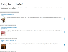 Tablet Screenshot of poetrybylisame.blogspot.com