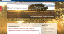 Desktop Screenshot of geoperspectivas2bachiller.blogspot.com