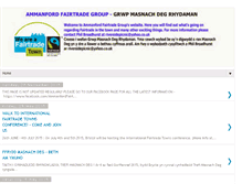 Tablet Screenshot of ammanfordfairtrade.blogspot.com