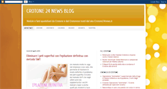 Desktop Screenshot of crotone24news.blogspot.com