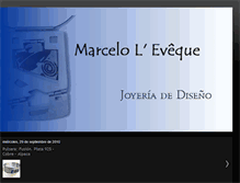 Tablet Screenshot of marceloleveque.blogspot.com