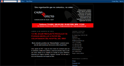 Desktop Screenshot of causayefecto-rrpp.blogspot.com