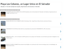 Tablet Screenshot of loscobanosunlugarunicoenelsalvador.blogspot.com