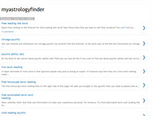 Tablet Screenshot of myastrologyfinder.blogspot.com