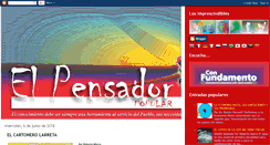 Desktop Screenshot of elpensadorpopular.blogspot.com