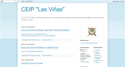Desktop Screenshot of colegiolasvinas.blogspot.com