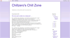 Desktop Screenshot of chillzero.blogspot.com