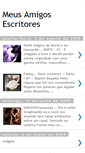 Mobile Screenshot of meusamigosescritores.blogspot.com