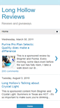 Mobile Screenshot of longhollowreviews.blogspot.com