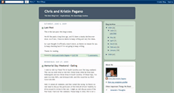 Desktop Screenshot of chrisandkristinpagano.blogspot.com