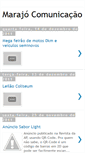 Mobile Screenshot of marajocomunicacao.blogspot.com