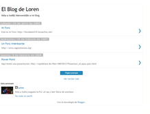 Tablet Screenshot of elblogdeloren10.blogspot.com