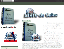 Tablet Screenshot of livrodecultosibc.blogspot.com