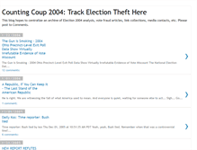 Tablet Screenshot of countingcoup2004.blogspot.com