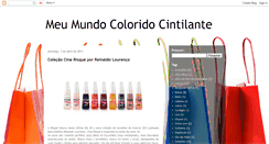 Desktop Screenshot of meumundocoloridocintilante.blogspot.com