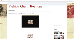 Desktop Screenshot of fashioncharmboutique.blogspot.com