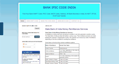 Desktop Screenshot of bank-ifsc-code-india.blogspot.com