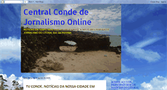 Desktop Screenshot of centralcondedejornalismo.blogspot.com
