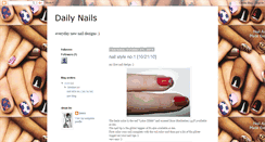 Desktop Screenshot of daily-nails.blogspot.com
