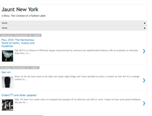 Tablet Screenshot of jauntnewyork.blogspot.com