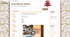 Desktop Screenshot of busybishopbulletin.blogspot.com