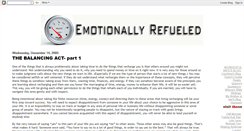 Desktop Screenshot of emotionalrefueling.blogspot.com