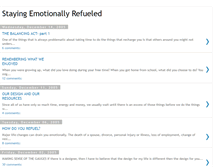 Tablet Screenshot of emotionalrefueling.blogspot.com