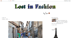 Desktop Screenshot of lost-in-fashion.blogspot.com