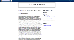 Desktop Screenshot of caveat-emptor-941.blogspot.com