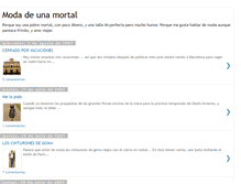 Tablet Screenshot of modadeunamortal.blogspot.com