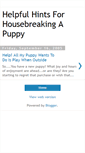 Mobile Screenshot of helphousebreaking.blogspot.com