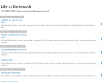 Tablet Screenshot of lifeatdartmouth.blogspot.com