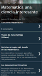 Mobile Screenshot of matematicaunacienciainteresante.blogspot.com