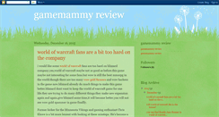 Desktop Screenshot of gamemammyreview.blogspot.com