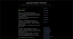 Desktop Screenshot of macamreseppuding250.blogspot.com