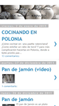 Mobile Screenshot of cocinandoenpolonia.blogspot.com