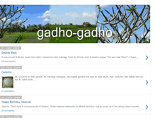 Tablet Screenshot of gadhogadho.blogspot.com