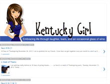 Tablet Screenshot of kentucky-girl.blogspot.com