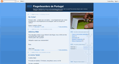Desktop Screenshot of fingerboardersdpt.blogspot.com