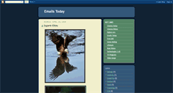 Desktop Screenshot of emailstoday.blogspot.com
