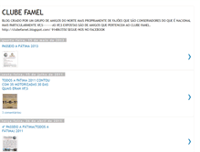 Tablet Screenshot of clubefamel.blogspot.com