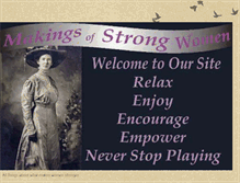 Tablet Screenshot of makingsofstrongwomen.blogspot.com