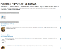 Tablet Screenshot of peritoenprevencionderiesgos.blogspot.com