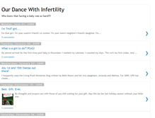 Tablet Screenshot of dancingwithinfertility.blogspot.com